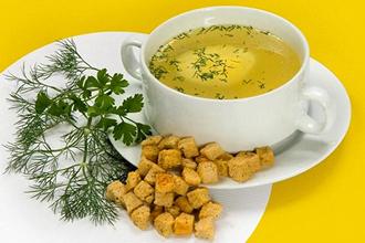 Калорийность куриного супа с вермишелью и картошкой